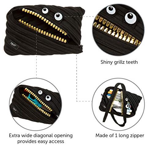 Zipit Grillz Mini Borsellino / Portamonete, Confezione Da 3 (rosa, Nero, Viola) Astuccio Gigante Croce V2 Fresh Schiuma - Foto 2