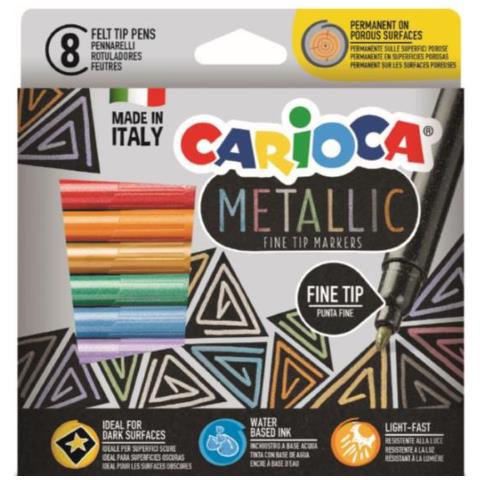 Cf8 Pennarelli Metallic P. Fine - Foto 1
