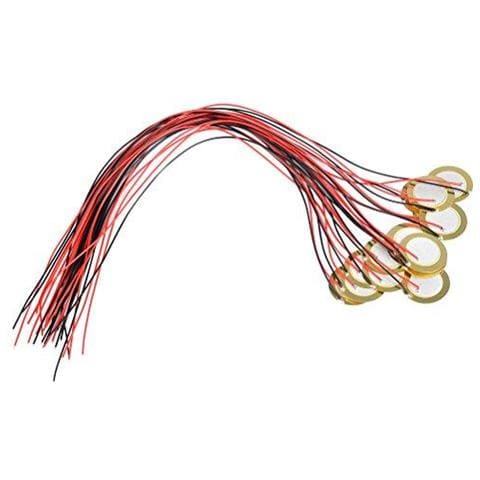 15pcs Raccolta Piezo-elettrica 27 Millimetri Piezo Amplificatori Dischi Con I Cavi Per Chitarra Acustica Drum - Foto 1