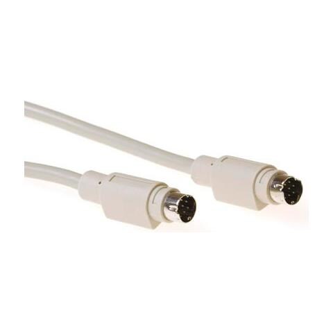 8-polig Mini-din Male - 8-polig Mini-din Male 1,80 M Apple Md8m /m Cable 1.80m (ak5849) - Foto 1