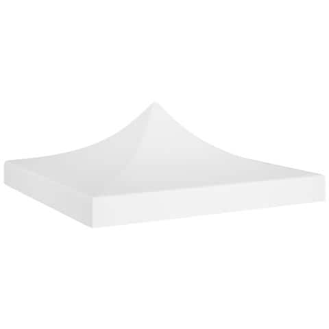 Tetto Per Tendone Per Feste 2x2 M Bianco 270 G / m? - Foto 1