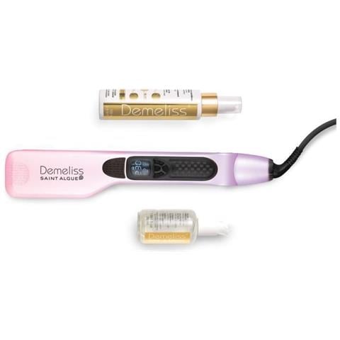 3964 - Set Demeliss Titanium Dreams Edition - Piastra A Vapore + Trattamento Nutriente Kera-protein 100ml + Trattamento Siero 50ml - Foto 1