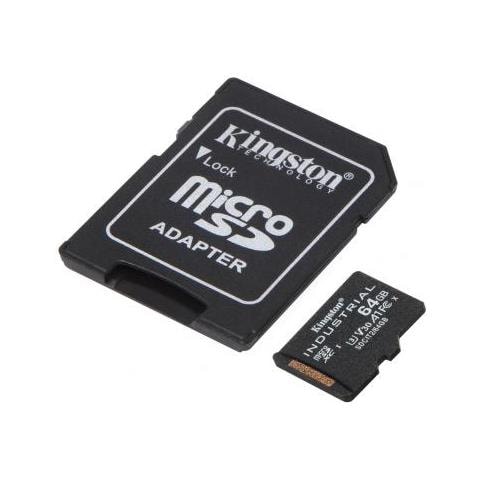 64gb Msdxc Industrial + Sd Adapter - Foto 3