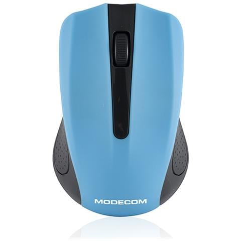 MC-WM9 RF Wireless Ottico 1200DPI Ambidestro Nero, Blu mouse - Foto 1