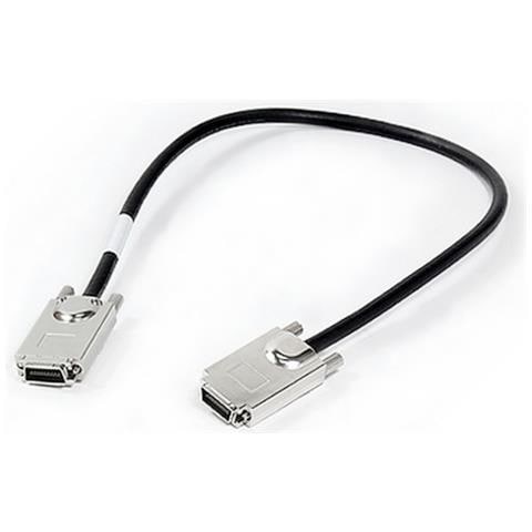 Cable Infiniband SATAx4 SATAx4 Nero, Acciaio spazzolato cavo InfiniBand - Foto 1