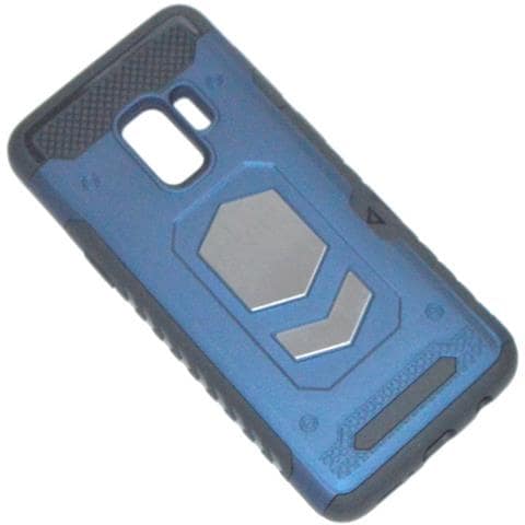 Custodia Defender Shell Alta Protezione Antiscivolo Magnetica Per Samsung Galaxy S9 G960 Blu - Foto 1