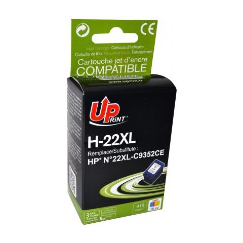 H-22XL cartuccia d'inchiostro 1 pz Compatibile Ciano, Magenta, Giallo - Foto 1