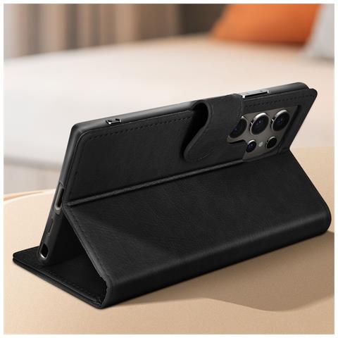 Custodia Per Samsung Galaxy S24 Ultra Portafoglio Funzione Supporto - Foto 5