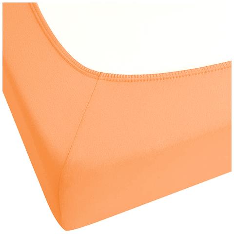 Coprimaterasso Elasticizzato Janbu Cotone Arancione - Foto 6