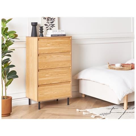 Cassettiera Legno Chiaro Nikea - Foto 1