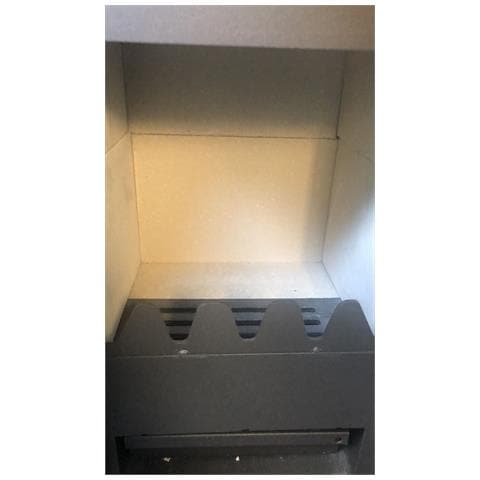 Stufa Riscaldamento A Legna Con Struttura In Acciaio 5,2 Kw Karso Antracite - Foto 2