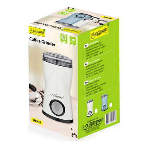 Feel-Maestro MR-453-WHITE macina caffé 180 W Bianco - Foto 4