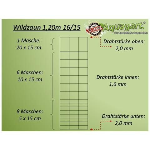 100m, Rete Di Protezione Da Animali Selvatici, Rete Per Zona Boschiva, Rete Annodata, Rete Metallica 120/16/15 - Foto 2