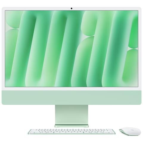 iMac 24"Retina Display 4,5K, Chip M4 con CPU 10-core, GPU 10-core, 16GB, 512GB SSD, Verde - Foto 1