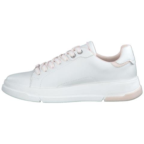 White Casual Closed Sport Shoe Sneakers Sintetico E Tessile Scarpe Donna Bianco Eu 38, 5-23626-30 128 - Foto 3