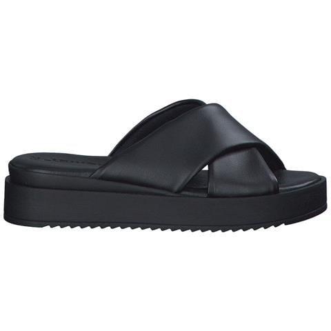 Black Casual Open Slippers Ciabatte Sintetico E Tessile Scarpe Donna Nero Eu 40, 1-27214-42 001 - Foto 1