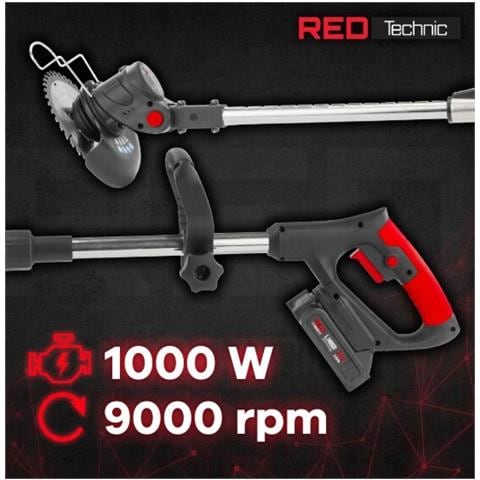 Tagliabordi A Batteria Con Ruote 2x Batteria Li-ion 21v 2.0 Ah Decespugliatore Telescopico Decespugliatore Leggero Decespugliatore Bordatore Tosaerba - Foto 2