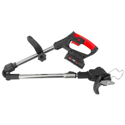 Tagliabordi A Batteria Con Ruote 2x Batteria Li-ion 21v 2.0 Ah Decespugliatore Telescopico Decespugliatore Leggero Decespugliatore Bordatore Tosaerba - Foto 4