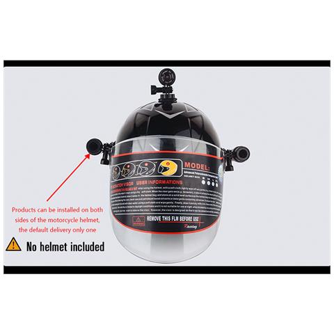 Videocamera Da Cruscotto Per Motocicletta Con Obiettivo Grandangolare A 170° - Foto 6