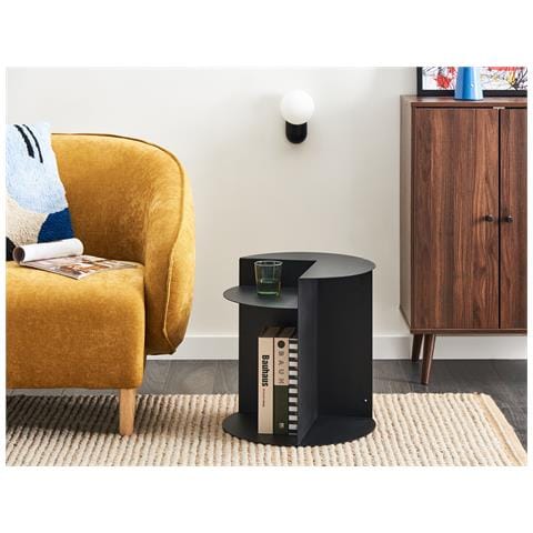 Tavolino Taggart Metallo Nero - Foto 1