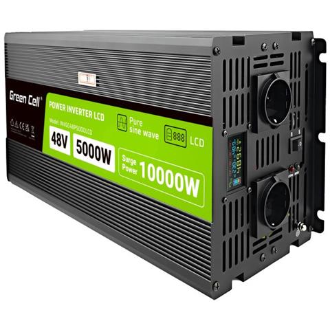 Powerinverter Lcd 48v 5000w / 10000w Inverter Con Display - Onda Sinusoidale Pura - Foto 1