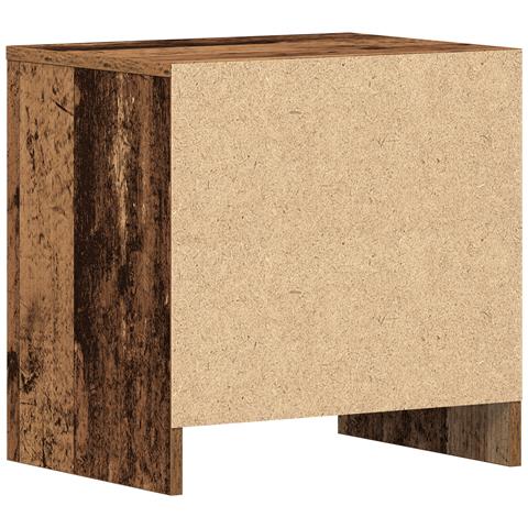 Comodino 2 pcs Legno Vecchio 45x34x44,5 cm Legno Ingegnerizzato - Foto 9