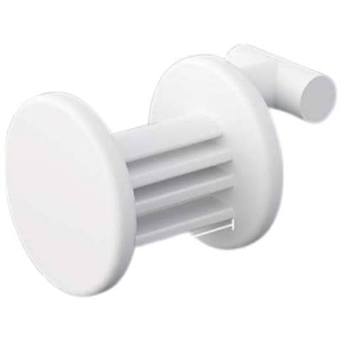 Set Di 5 Ganci Rotondi Per Pannello Forato: Accessori Versatili Per L'organizzazione White - Foto 1