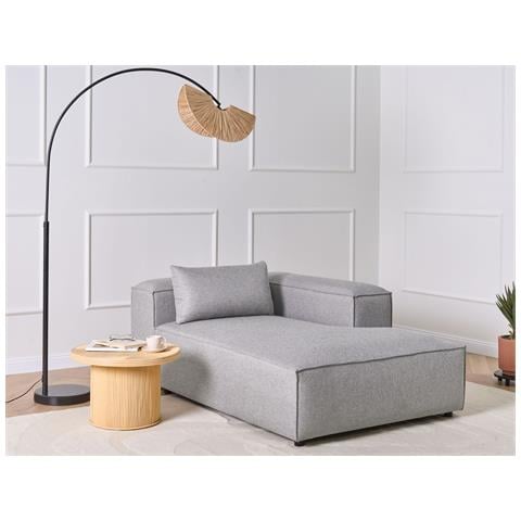 Chaise Longue Versione Sinistra Brande Grigio - Foto 1