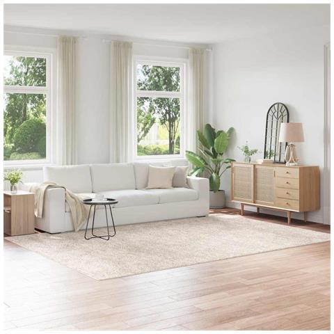 Tappeto Crema 240 x 340 cm Polipropilene - Foto 2