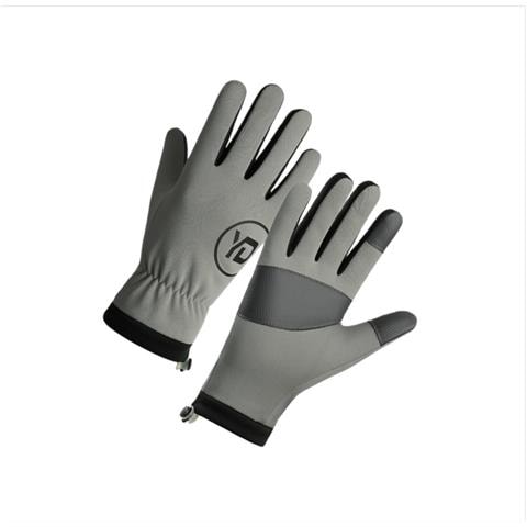 Guanti Sportivi Invernali Da Esterno: Antivento, Impermeabili, Termici E Compatibili Con Touch Screen Grey - Foto 2