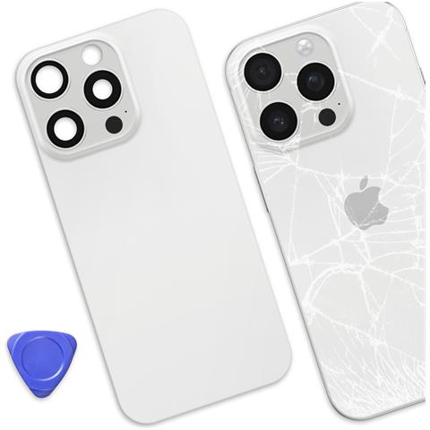 Coperchio Batteria Di Ricambio Per Iphone 16 Pro Con Adesivo Integrato - Foto 4