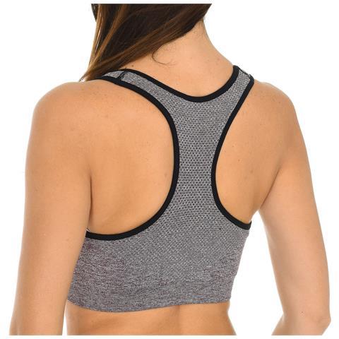 Reggiseno Sportivo In Tessuto Elastico E Traspirante D064u Da Donna - Foto 3