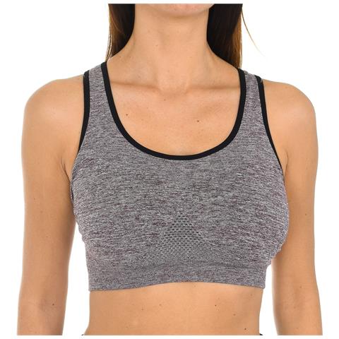 Reggiseno Sportivo In Tessuto Elastico E Traspirante D064u Da Donna - Foto 1