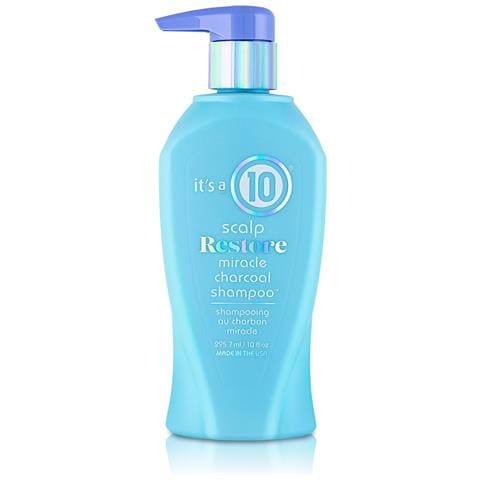 It's A 10, Scalp Restore Miracle, Carbone, Shampoo Per Capelli, Rimuovi L'eccesso Di Olio E I Residui Di Prodotto, 295.7 Ml - Foto 1
