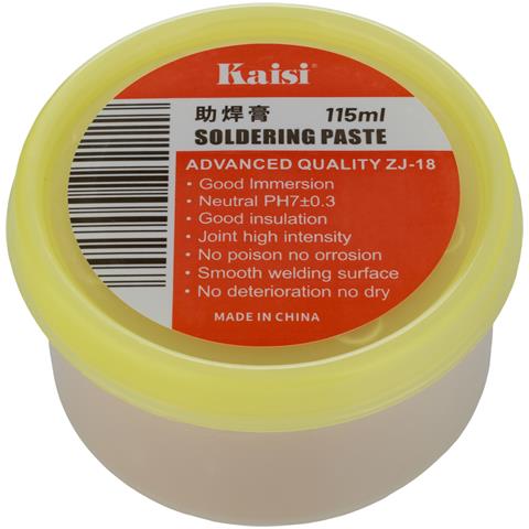 Flux Saldante Marrone Zj-18 - Consistenza Gel Facile Da Applicare | 115ml | Sicuro Per Ic E Pcb, Ph Neutro, Facile Da Pulire - Foto 2