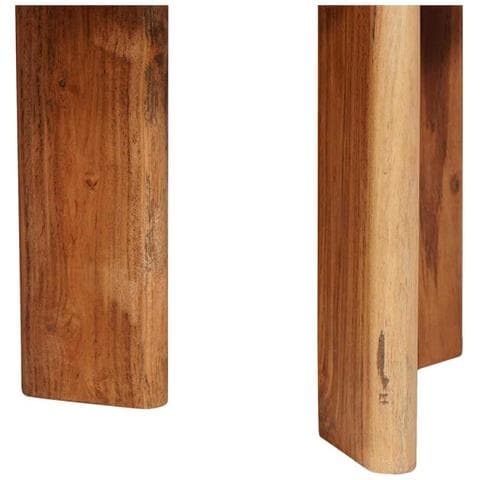 Tavoli da Caffè Nido 2 pcs Marrone Legno di Acacia Massello - Foto 8