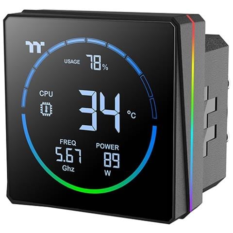 TH360-S V3 ARGB Processore Raffreddatore di liquidi tutto in uno 12 cm Nero 1 pz - Foto 2