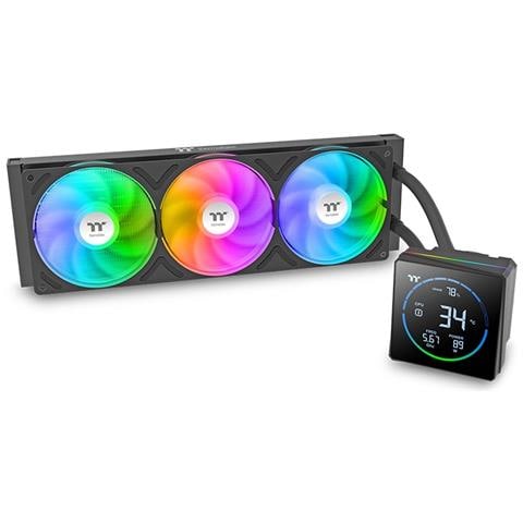 TH360-S V3 ARGB Processore Raffreddatore di liquidi tutto in uno 12 cm Nero 1 pz - Foto 1