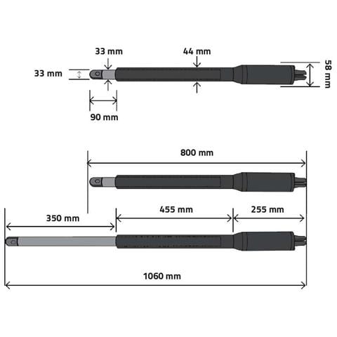 Cancello a battente MEIJE da 3 m, alto 160 cm, in alluminio grigio + motore RANGER B150 - Foto 3