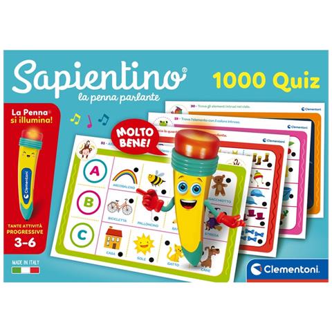 Clemmy 16495 gioco da tavolo La penna parlante Carta da gioco Educativo - Foto 6
