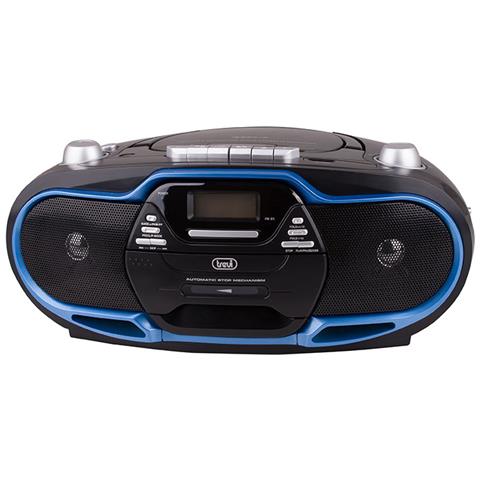 Radio Registratore Cd Cassetta Cmp 574 Usb Blu - Foto 5