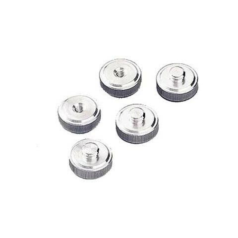 Vite raccordo per treppiede - conf. da 5 pz. - (B) 3/8" > (A) 1/4" - Foto 1