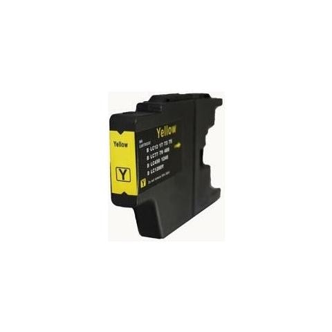 Cartuccia Compatibile Inkjet Brother Lc-1240 Giallo 20ml - Foto 1