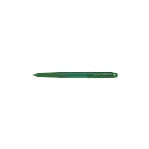confezione da 12 pezzi - penna sfera supergrip g con cappuccio verde punta media 1.00mm - Foto 1