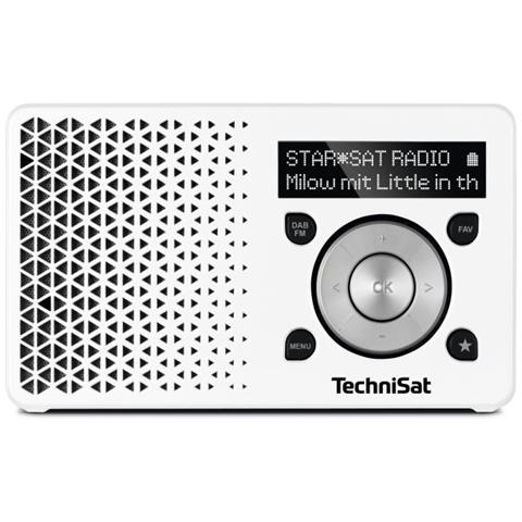 Radio Portatile DIGITRADIO 1 DAB+ / FM Colore Bianco Argento - Foto 1