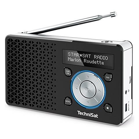 Radio Portatile DIGITRADIO 1 DAB+ / FM Colore Bianco Argento - Foto 2