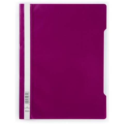 Clear View Cartellina Aghi A4 Copertina Archiviazione Nr. 2996 Rosso 50pz - Foto 1