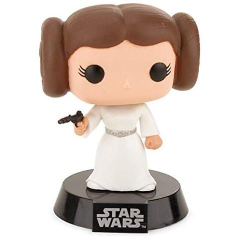 Star Wars Pop Movies Vinile Figura Principessa Leila 9 Cm - Foto 2