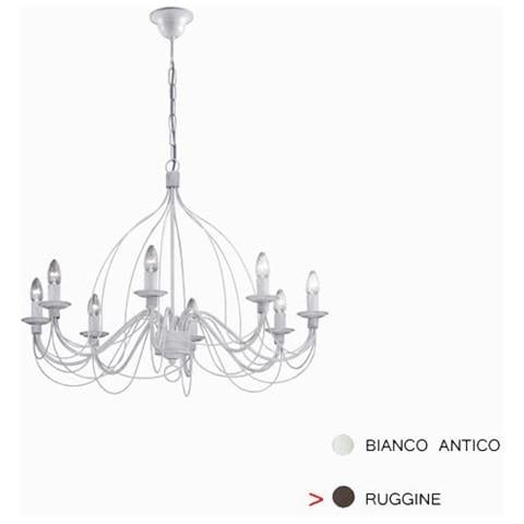 Corte Sp8 Ruggine Lampada A Sospensione, Metallo, Ruggine - Foto 1