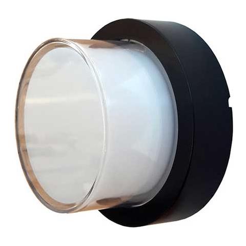 V-tac Vt-828 Lampada Led 12w Tonda Nero Bianco Caldo 3000k Waterproof Ip65 - Sku 8541 - Foto 1